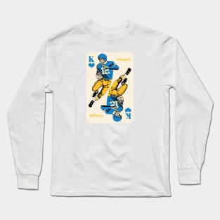 Los Angeles Chargers King of Hearts Long Sleeve T-Shirt